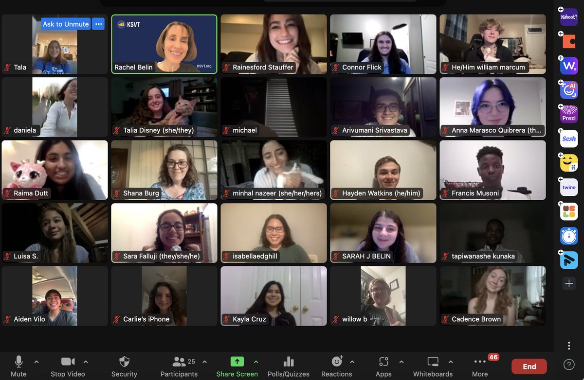 Creating space to reflect as we build community together is one of our team's key strategies &amp; greatest joys. Thanks to everyone who turned out tonight to process another incredible school year of advancing more just, democratic schools. 

We ❤️ summerbrating w you! #stuvoiceky