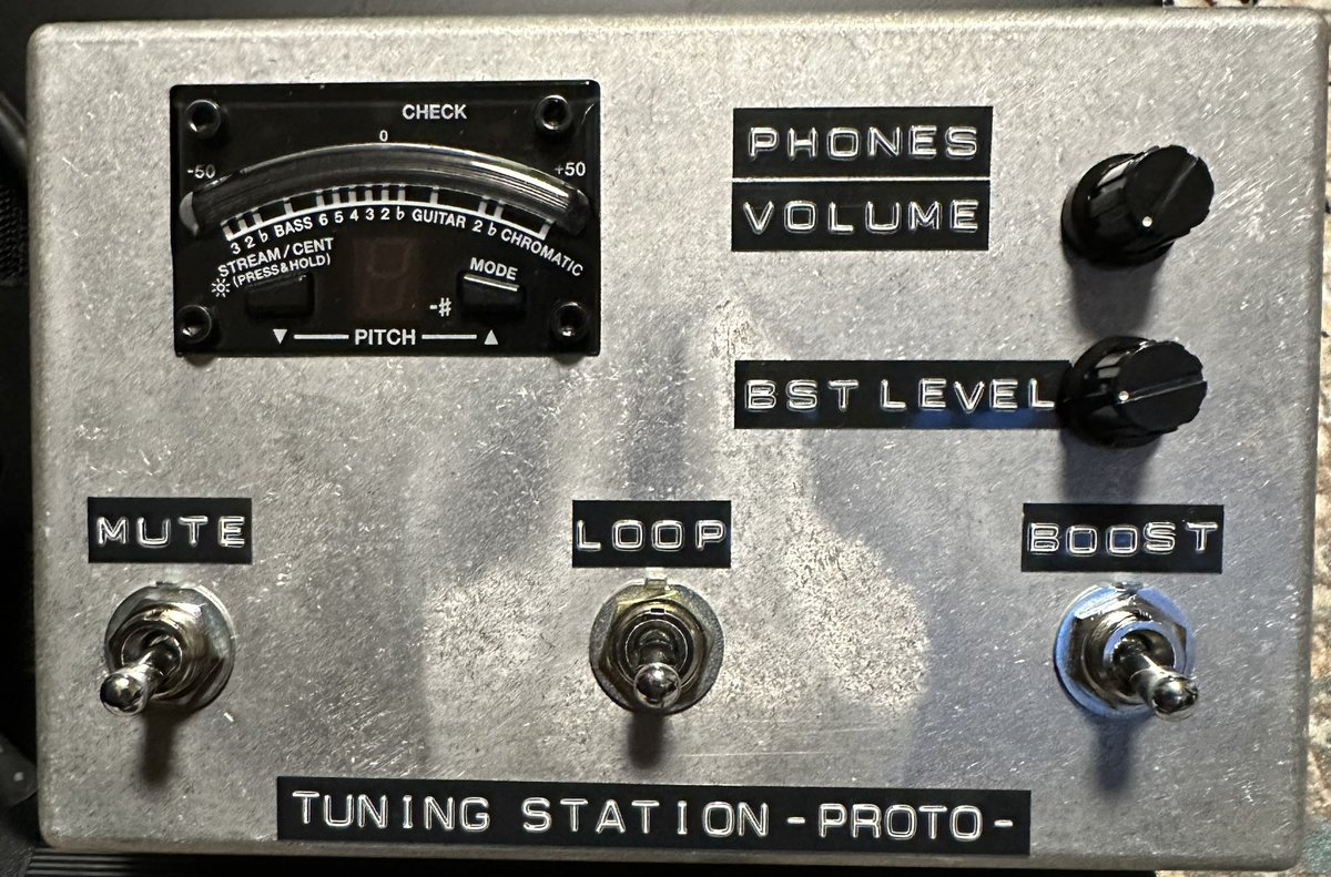 system_of_unity's tweet image. チューニングステーション
プロトタイプ作っていただきました。

ローディーさんだけでなくDTM環境や工房さんとかで使用出来るかなと思います。

お声かけください🙇‍♂️🙇‍♂️🙇‍♂️