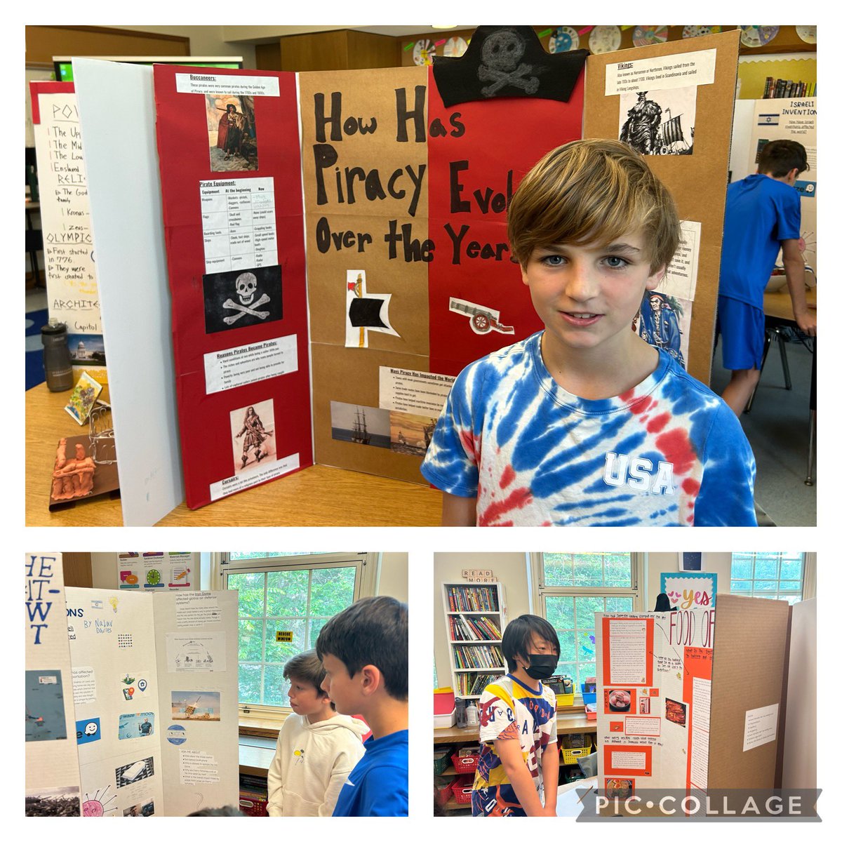 MsKnez's tweet photo. How wonderful it was seeing former students’ outstanding Capstone projects! #foxmeadowpride https://t.co/clfSpbJpUm