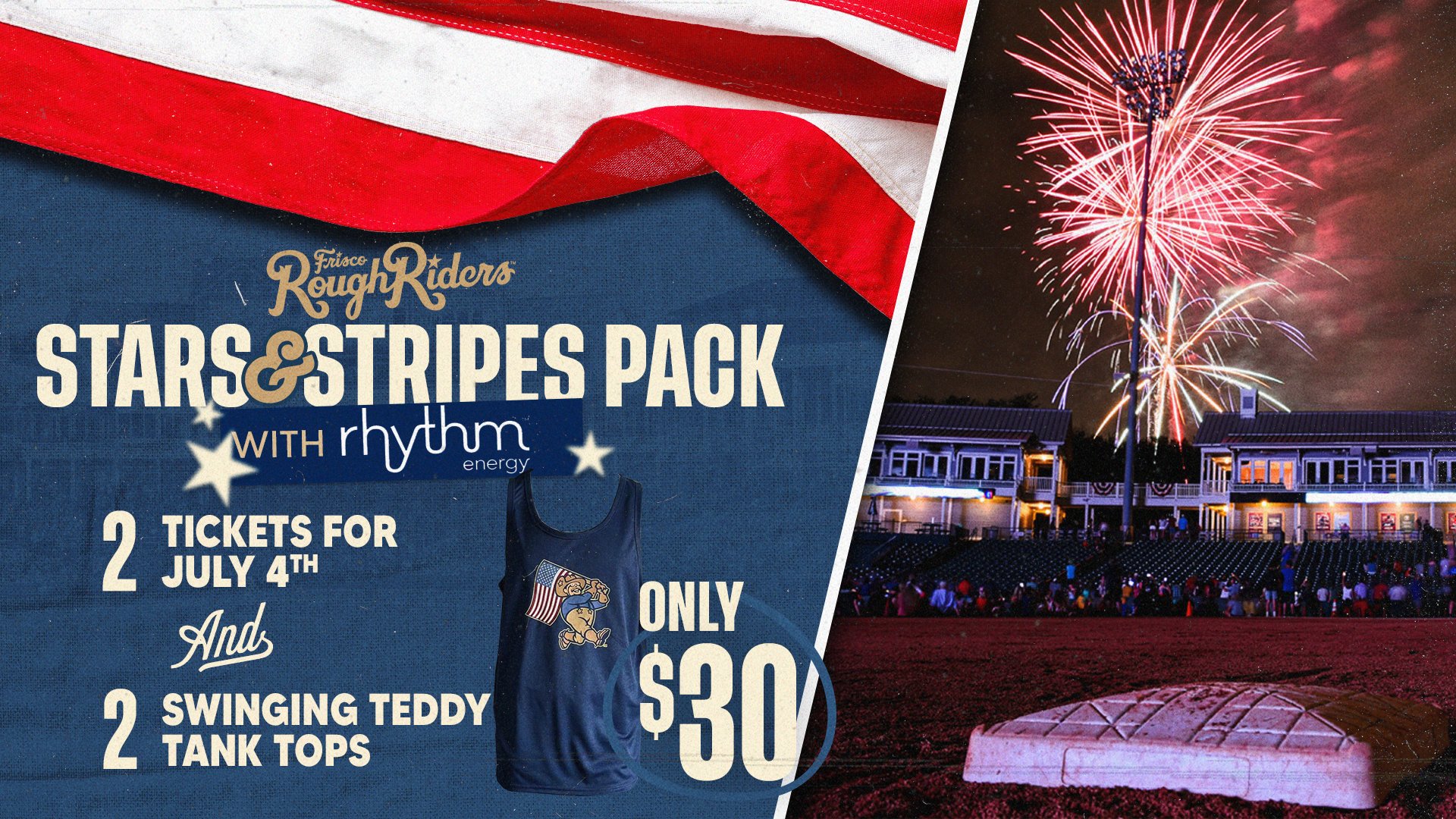 Frisco RoughRiders on Twitter "Our biggest fireworks show of the