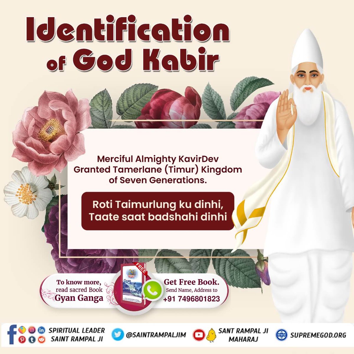 #GodKabir_Comes_In_All_4Yugas
And explains the correct way of worship to the devotees which is in accordance to the spiritual texts.
#GodMorningFriday