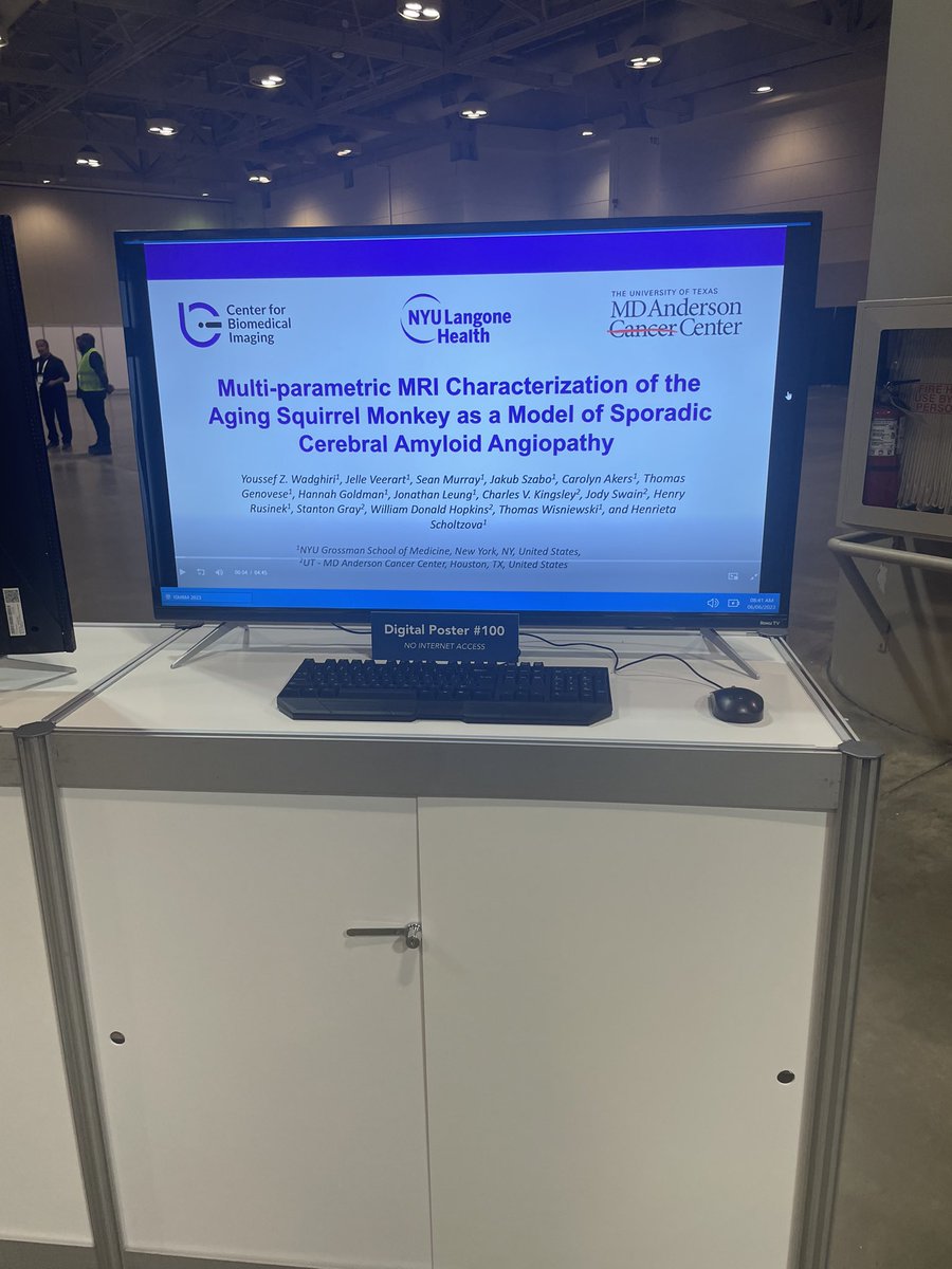 Big thanks to our friend and collaborator Hannah Goldman for presenting some of hers and our research <a href="/ISMRM/">ISMRM</a> !
#ISMRM2023 #ISMRM23