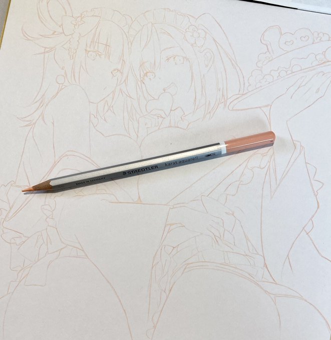 色紙描いてます✍️ https://t.co/qwzOszcmng