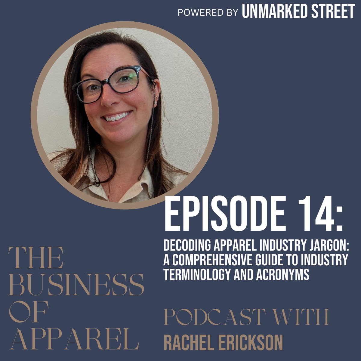 On this week's 'The Business of Apparel Podcast,' I am going through a list of apparel industry jargon in detail.

Releasing tomorrow!

#thursdayvibes #thursdaymotivation

#industryjargon #podcast #entrepreneur #contractor #apparelindustry #appareldevelopment #femalebusinessowner