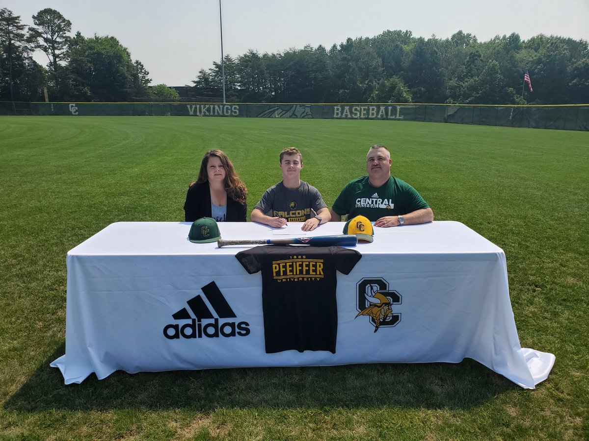Congratulations to Colson Howard on his decision to continue his academic and baseball career at Pfeiffer University! <a href="/cc_vikings/">Central Cabarrus Vikings</a>