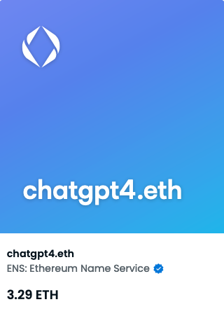ETHgoals's tweet photo. Who want to buy my @ensdomains chatgpt4.eth for 3.29 ETH so I can buy a Platinum Membership to @LinksDAO's first ever course, the illustrious Spey Bay? 🏌️‍♂️ 

#linksdao #ens #nft #NFTCommunity https://t.co/ZaEYP3E6mG