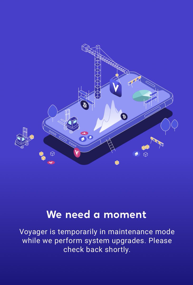 @ETHjuiced @investvoyager Perhaps finally preparing to restore access to our crypto? 🧐