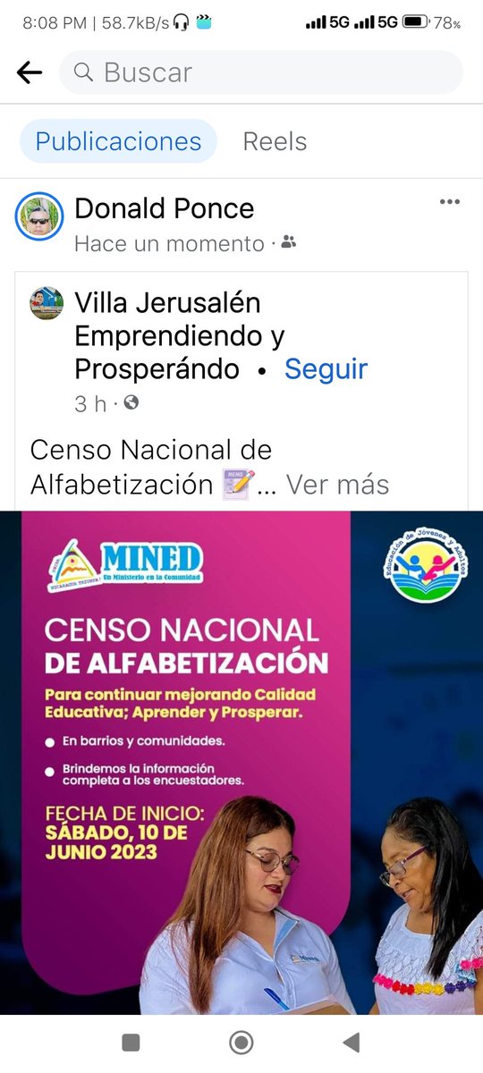 DonaldPonce18's tweet photo. @DonaldPonce18 habré las puertas al censo nacional de alfabetización ,por una nueva educación todos a decir si al censo https://t.co/gYu6unDzB7