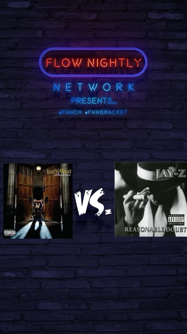 _FNNetwork's tweet photo. Late Registration vs Reasonable Doubt #FNNbracket https://t.co/wINEtzeqm1 https://t.co/YXE2zEFB2K
