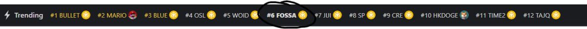 FossaCoin's tweet photo. TRENDING #6  ON DEXVIEW!! $FOSSA TRENDING WORLDWIDE!!
🔥🔥🔥🔥🔥🔥

https://t.co/GjhTbnqQ8p https://t.co/PRe5PRqlg5