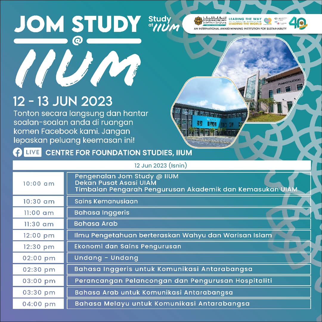 NazmiAzrymi's tweet photo. Kepada adik2 yang baru dapat result SPM semalam, dan teringin nak tahu pasal study kat UIA, boleh lah join sesi Live kami Isnin dan Selasa depan 😁

Sebarang pertanyaan boleh DM ja saya. InsyaAllah saya cuba balas sehabis baik.

Kepada orang ramai, boleh bantu RT tweet ni! TQ🥰 https://t.co/XlbZ8PSfW9