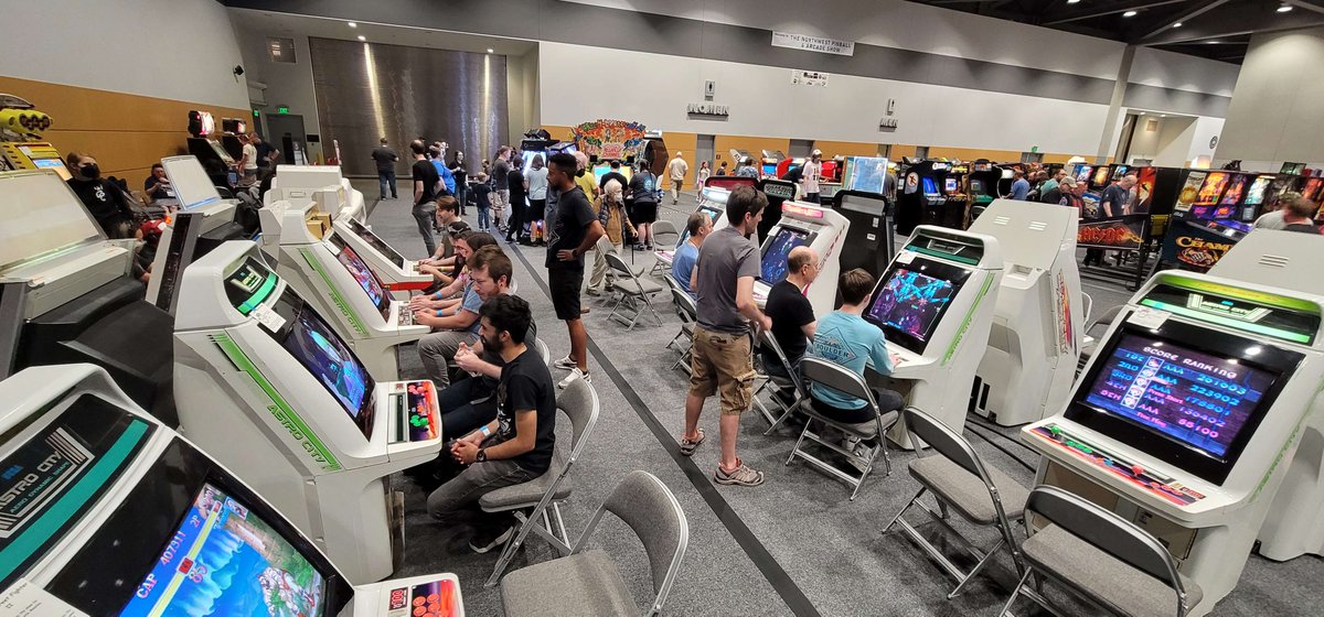 100_Yen_Life's tweet photo. Last week we had the pleasure of working with Northwest Pinball & Arcade Show for a second year!
As always, it was a fantastic experience and we hope to see everyone next year! :D
#NWPAS #100YL #100yenlife https://t.co/JK8wpicTDI