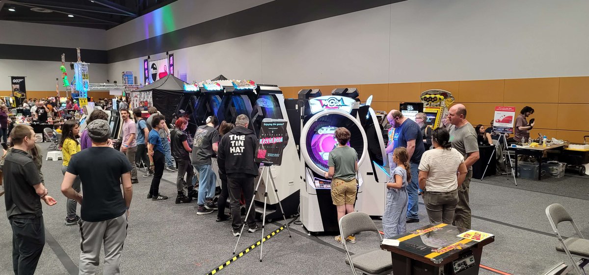 100_Yen_Life's tweet photo. Last week we had the pleasure of working with Northwest Pinball & Arcade Show for a second year!
As always, it was a fantastic experience and we hope to see everyone next year! :D
#NWPAS #100YL #100yenlife https://t.co/JK8wpicTDI