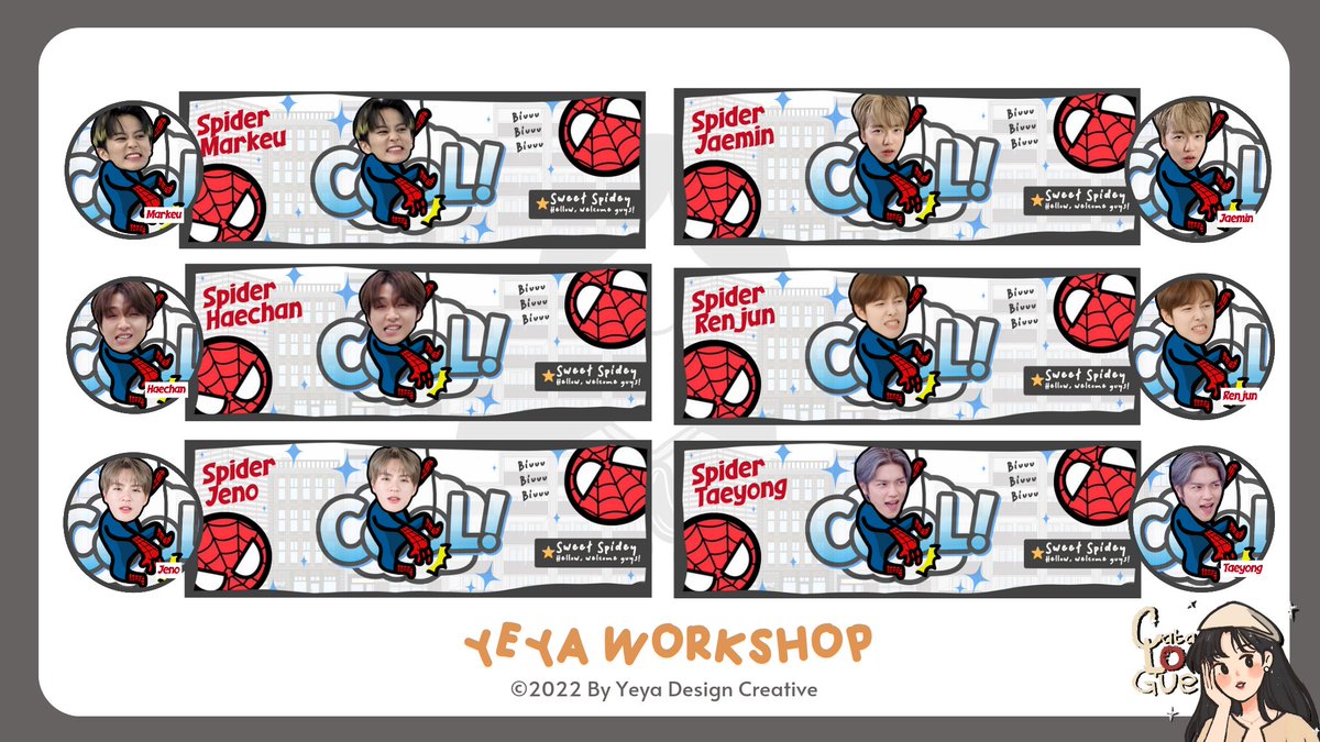 Help rt please? Thankyou 🤍

Aku punya Layout Boy Grup handrawn Spiderman nih😍
💰 10k/each (Free Re-text)
💳 Dana/Qris
Hayuk jajan gan, gaskeun🤟

Note: Chara lainnya ada di kolom komentar✨
#zonauang