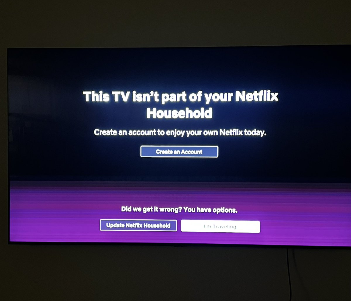 coolerpooler's tweet photo. Holy Crap!! @netflix actually did it! SMH this sucks!!! #huluandchill #huluwhereyoudoodoo https://t.co/s3uJzYmg5B