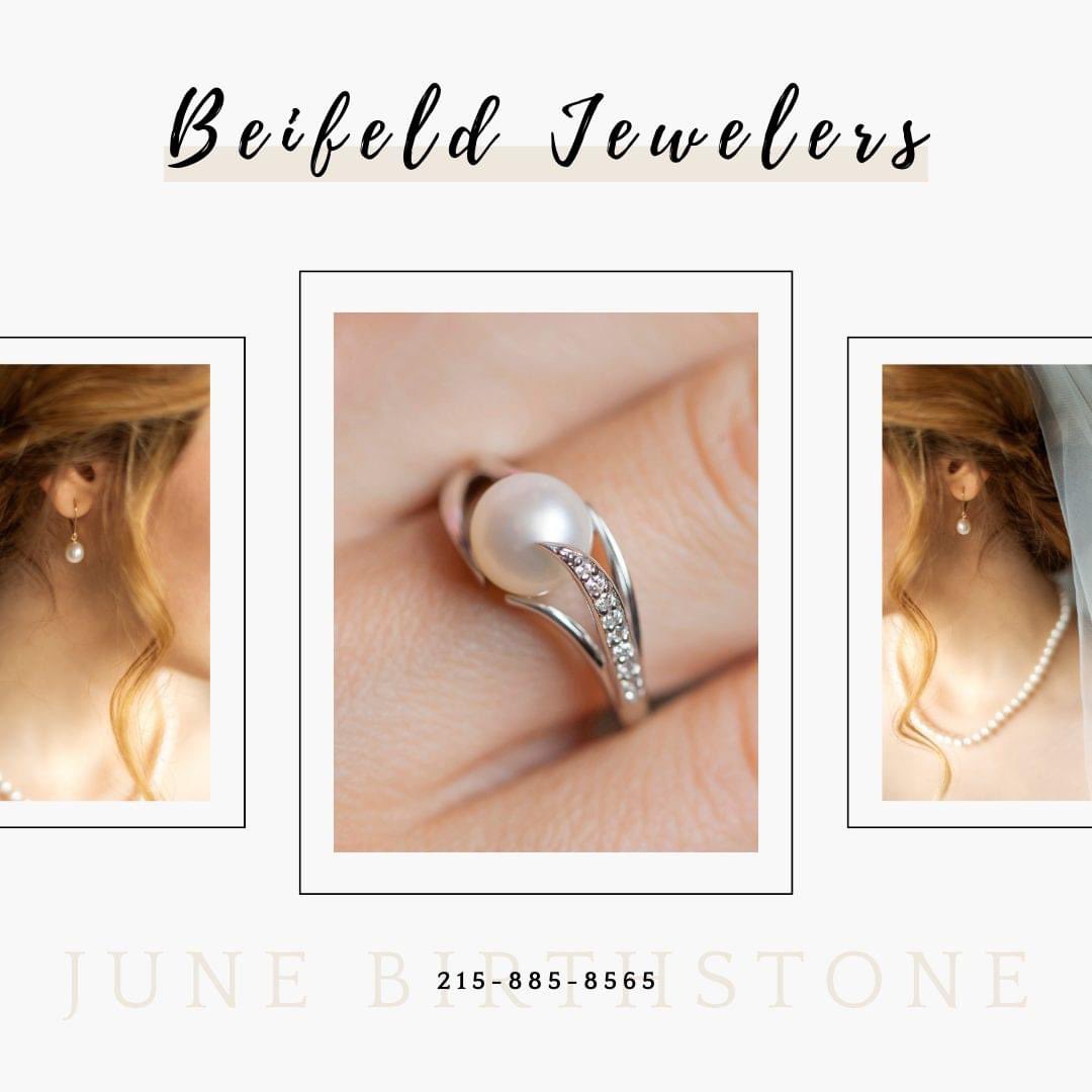 💎 Celebrate June birthdays in timeless style with the exquisite beauty of pearls from Beifeld Jewelers! ✨ Embrace the elegance and grace that pearls embody, making them the perfect birthstone for this month.
✨ #Pearls
✨ #JuneBirthstone
✨ #BeifeldJewelers