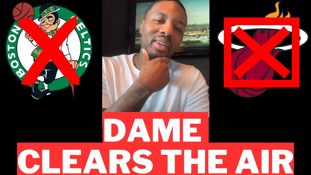 Damian Lillard was on IG live and cleared the air about the trade rumors, the clickbait, and the things people say about him. Here are the highlights. youtu.be/EoaRNTDaOHA #DamianLillard #RipCity #NBA