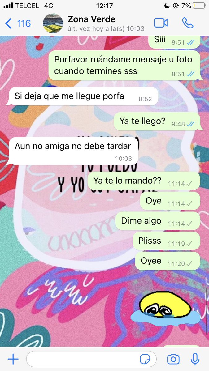 Karenre00215994's tweet photo. Hola ME ACABAN DE ESTAFAR ,ayuden a difundir sería de gran ayuda 😭😭hace rato en la preventa esta persona se ofreció a ayudarme a comprar mi boleto ya que a mi no me cargaba la página y confié en esa persona también por frustración, le deposite y ya no contesto https://t.co/NjNcUG3VTo