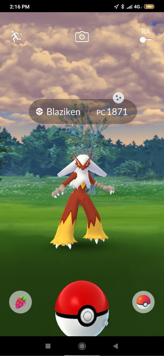 OMFG GOT MY SHUNDO BLAZIKEN 😍✨💓