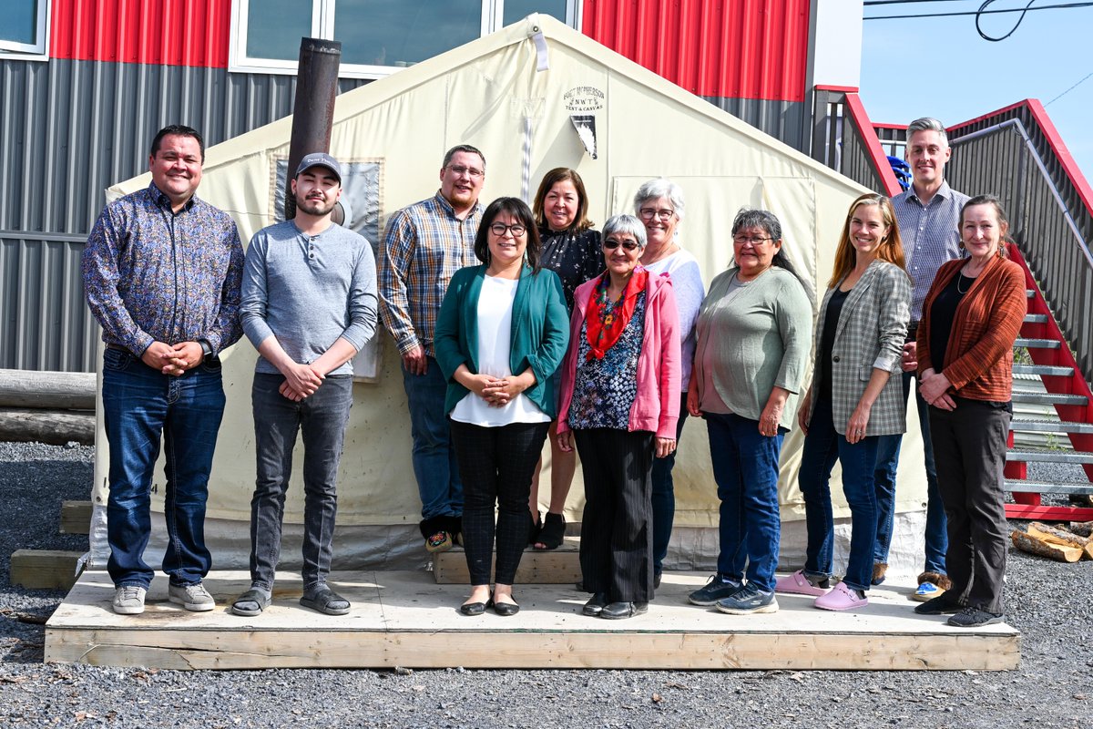 Great to be back in Inuvik for a bilateral meeting with the Gwich’in Tribal Council. We had a packed agenda, and I want to thank <a href="/KenKyikavichik/">Ken Kyikavichik</a> and the GTC for the insightful conversations on many important issues. #nwtpoli