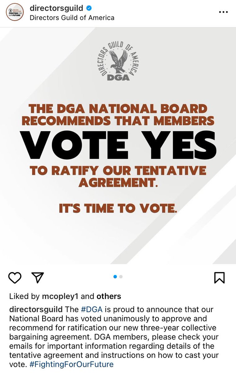 Shalalashanta's tweet photo. DGA turned off their comments on instagram. Sad 😔😔😔 https://t.co/ka6wf1Pp1b