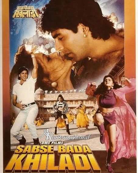#28YearsOfSabseBadaKhiladi 

On this day, in 1995, #SabseBadaKhiladi released starring #AkshayKumar & #MamtaKulkarni 

Engaging Script with Action, Twists & Turns.
@akshaykumar @shilpa_lakhani