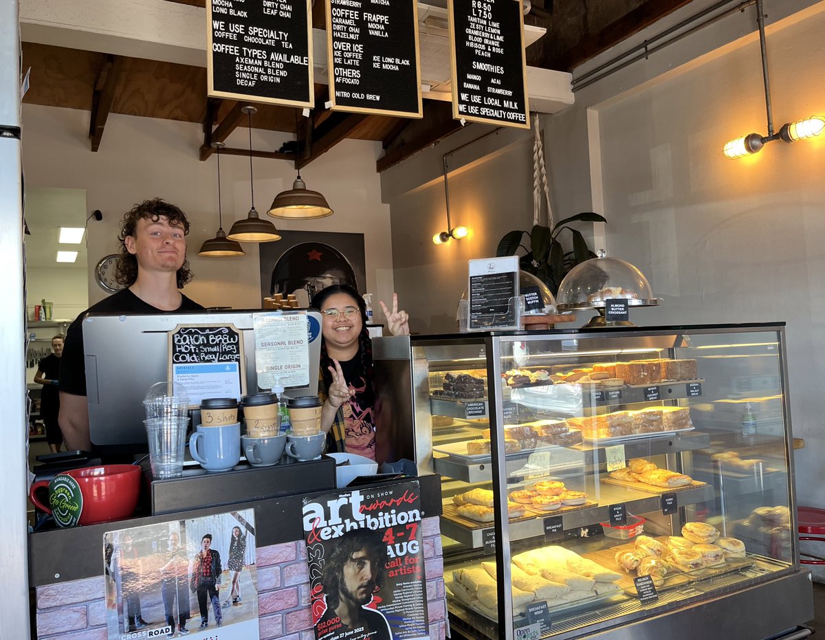 MVEG001's tweet photo. Finally! 🤩 I’ve found Melbourne-quality coffee in NQ. ☕️🎉 I confess, I am a bit of a coffee-snob, so I’m really excited and happy to find this spot! 😍 Be sure to check out Woodman’s Axe Cafe, Gregory St, Mackay #AxilRoasters #OnFacebook #TotallyPerfect ☕️ https://t.co/KDph6EU2E9