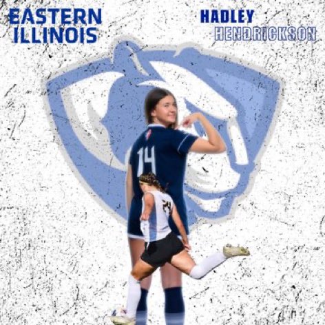 2024 Midfielder/Defender Hadley Hendrickson has committed to Eastern Illinois. 

Congrats <a href="/HadHendrickson/">Hadley Hendrickson</a>!!!
