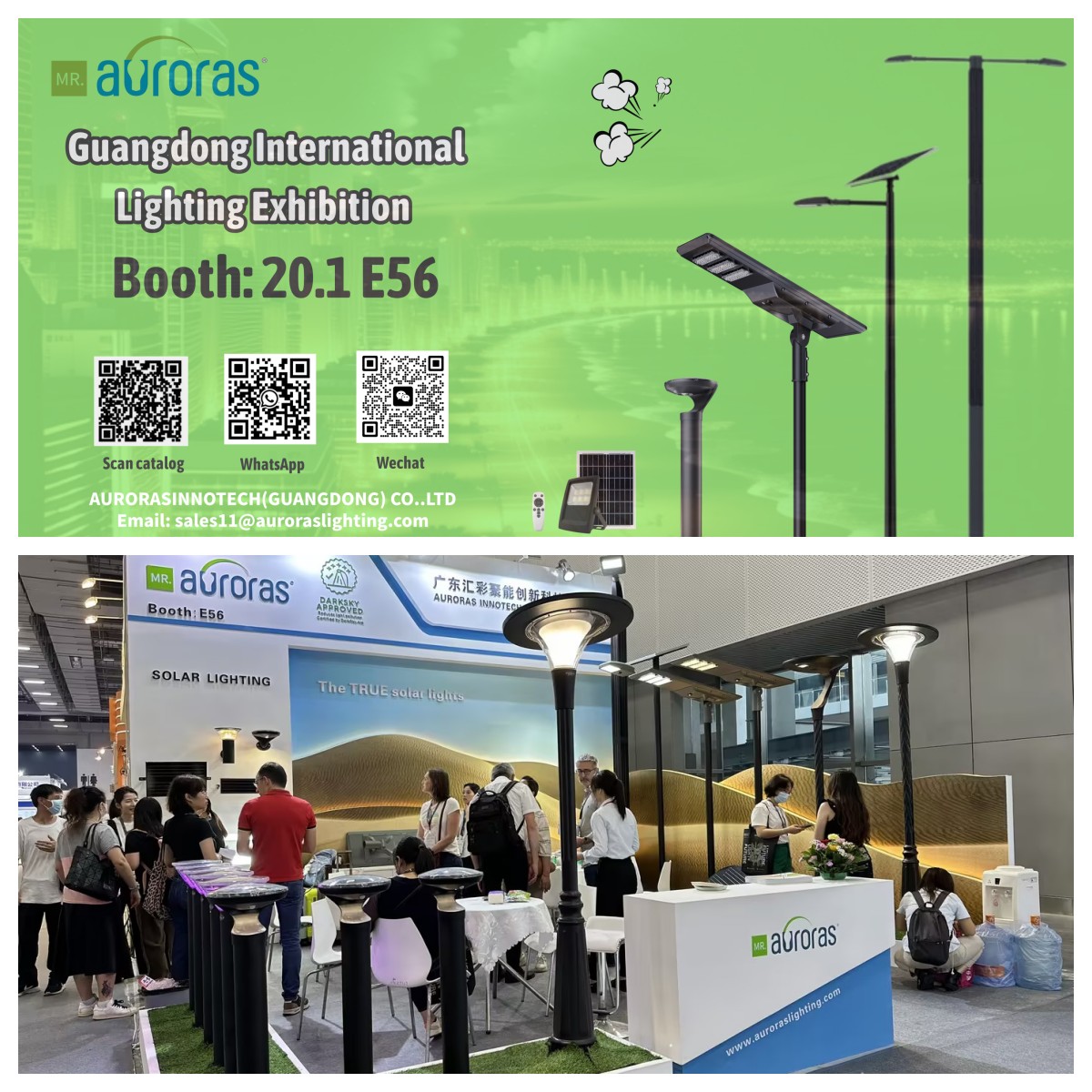 Auroras--Guangzhou International Lighting Exhibition
Waiting for meeting you here 📷
Booth : 20.1 E56
Contact me if you need catalog
#solar #solarlight #fair #exhibition #guangzhou #guangzhoufair #lighting #lightingfair