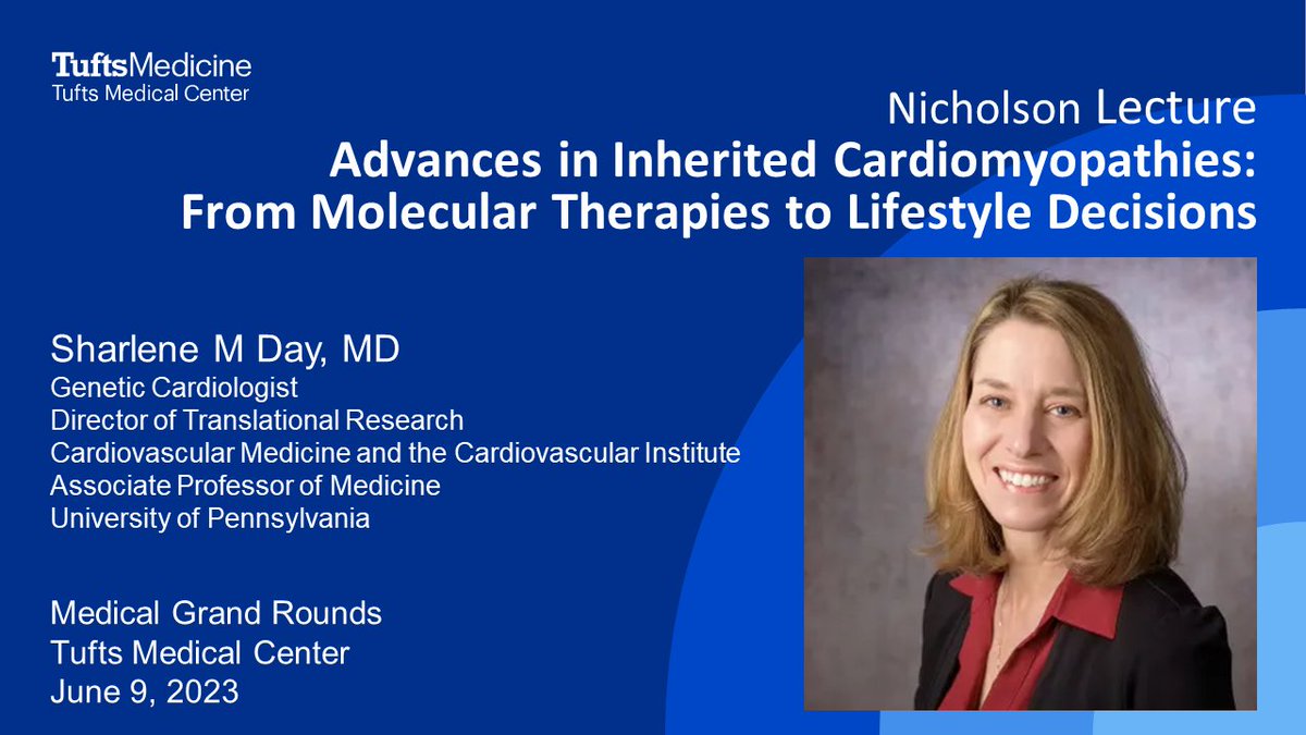 Karen Freund MD (@karenfreundmd) on Twitter photo Annual Nicholson Lecture, joined this year by Sharlene Day MD
<a href="/PennMedicine/">Penn Medicine</a> <a href="/PennCVI/">PennCVI</a> <a href="/PennCVWomen/">Penn Women in Cardiology</a> <a href="/MichaelParmacek/">Michael S. Parmacek</a>
<a href="/mkonstam/">Marvin Konstam</a> <a href="/TuftsMedicalCtr/">Tufts Medical Center</a> <a href="/TuftsMedSchool/">Tufts School of Medicine</a> Annual Nicholson Lecture, joined this year by Sharlene Day MD
<a href="/PennMedicine/">Penn Medicine</a> <a href="/PennCVI/">PennCVI</a> <a href="/PennCVWomen/">Penn Women in Cardiology</a> <a href="/MichaelParmacek/">Michael S. Parmacek</a>
<a href="/mkonstam/">Marvin Konstam</a> <a href="/TuftsMedicalCtr/">Tufts Medical Center</a> <a href="/TuftsMedSchool/">Tufts School of Medicine</a>