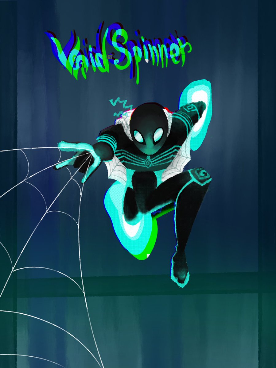 I drew my butt off today with this guy #spidersona #spiderverse