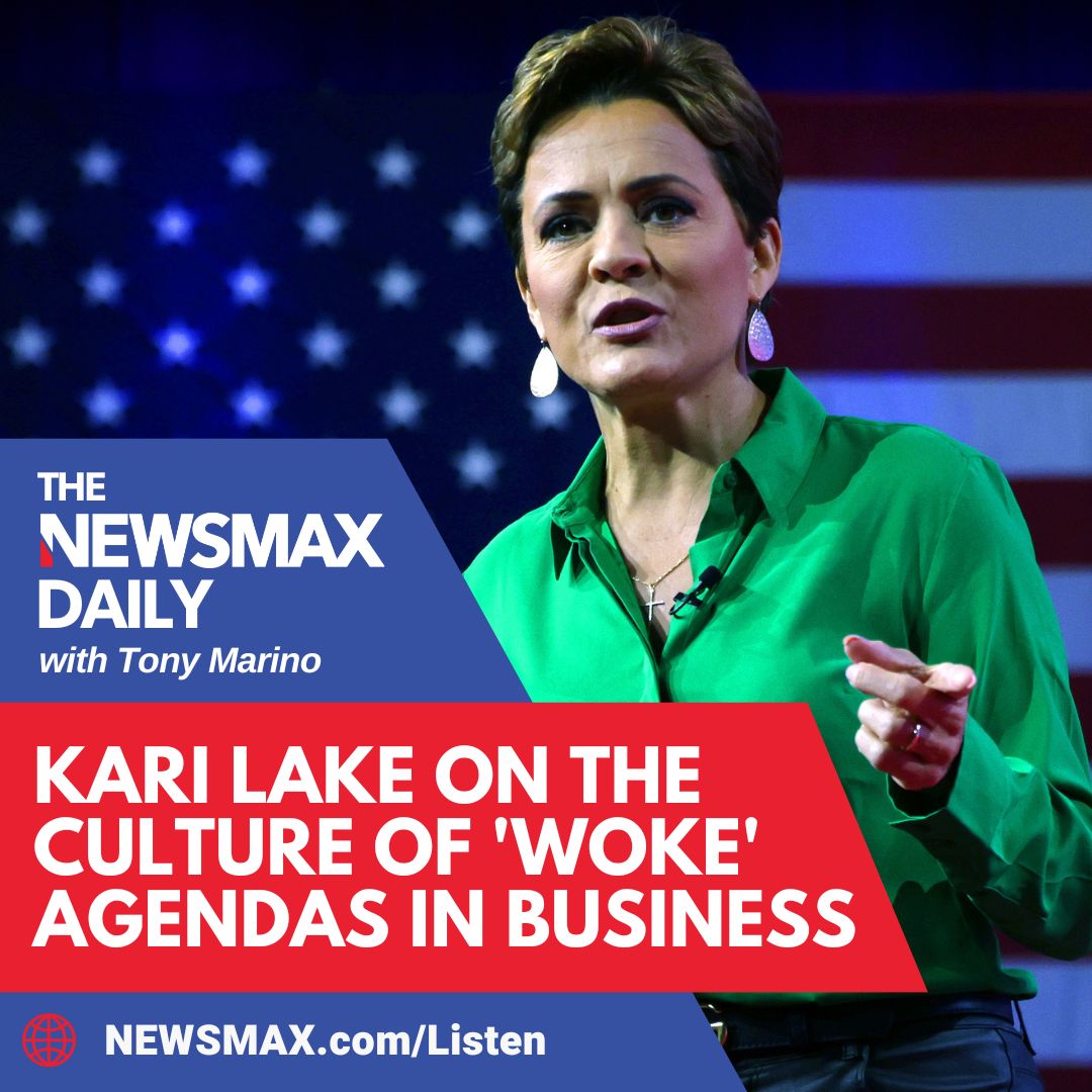 Kari Lake gives her thoughts on corporations pushing woke agendas. Plus, Rep. Lauren Boebert gives her take on Rep. James Comer’s investigation of the Bidens on today's #NEWSMAXDaily podcast!🎙  

Listen & Subscribe for free: newsmax.com/listen