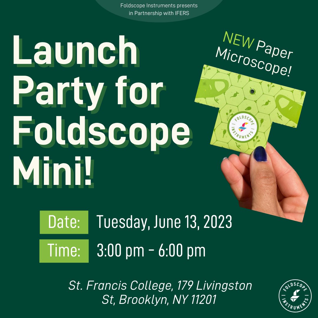 Foldscope tweet media