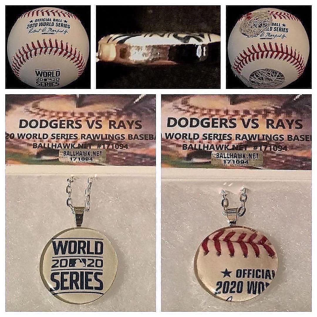 https://t.co/Rka4prFaT2
PERFECT GIFT FOR BIRTHDAY / XMAS Each piece is uniquely covered in resin to give it a stunning glass like appearance. #Dodgers vs #Rays baseball pendants earrings cufflinks all made from official Rawlings World Series baseballs. #mlb #WBC23 #wbc https://t.co/k8yxhPw3WU