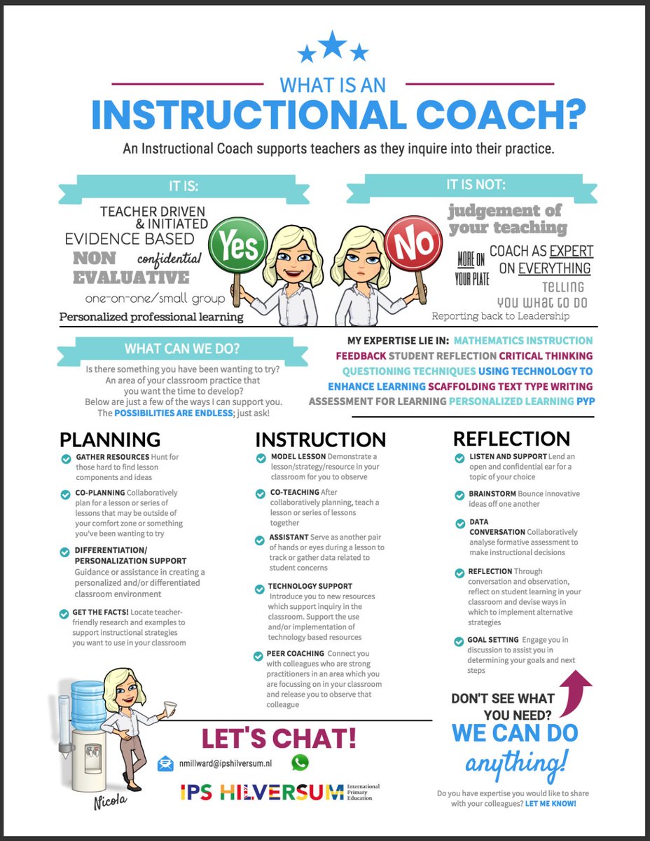 What is an INSTRUCTIONAL Coach to you? 📸 @Nicola_EduCoach #educoach #edutwitter #k12