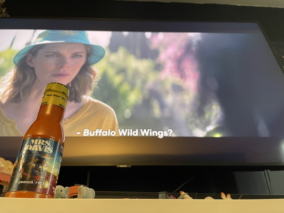 GOT MY WING S(auce) 🤠 Thank you for Proxying, <a href="/peacock/">Peacock</a> and <a href="/BWWings/">Buffalo Wild Wings</a> !