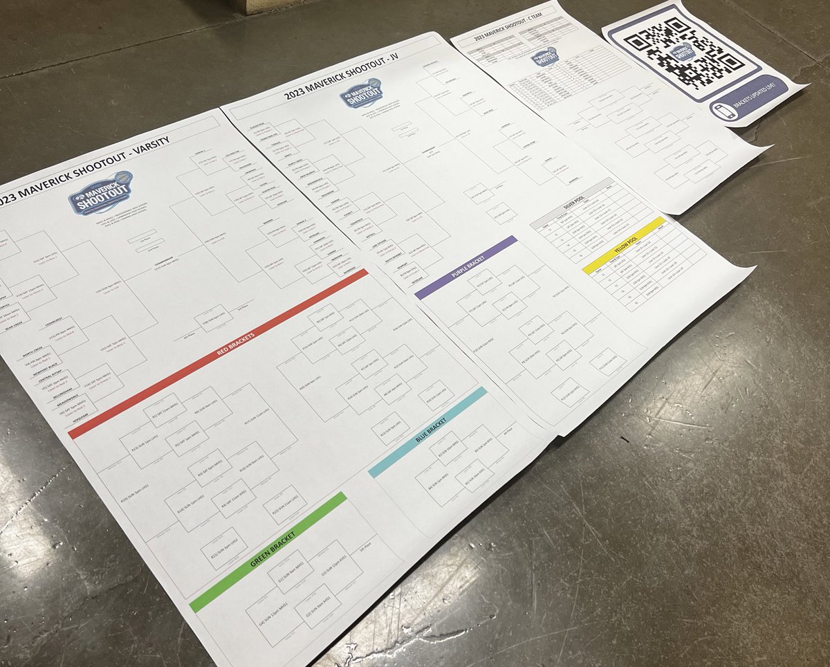 CoachONeillMHS's tweet image. The brackets and labels are ready…just one more sleep until the 10th Annual Maverick Shootout! 

Looking forward to a great weekend of hoops! 31 programs, 64 total teams, 133 games at Meadowdale, Lynnwood, and Kamiak. 🏀 

Follow along all weekend at meadowdalehoops.com