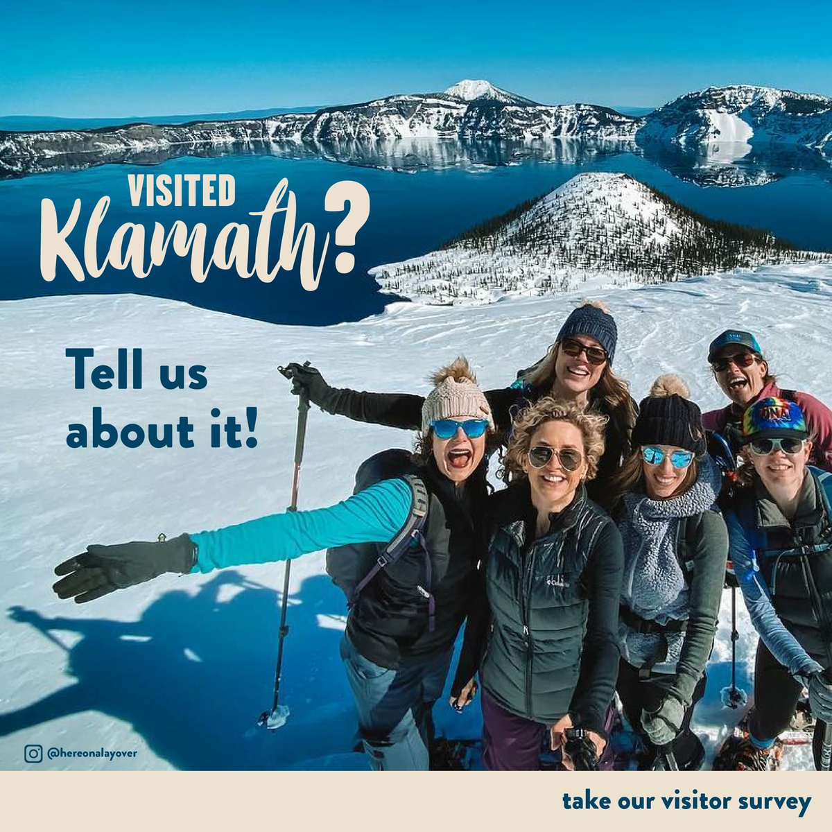 You've been out there, soaking up the sights and activities of our beautiful county and we'd love your input. Your feedback will help us make Klamath County even better for everyone.Hit the link below to fill out the survey and share your Klamath story. buff.ly/43LMep0