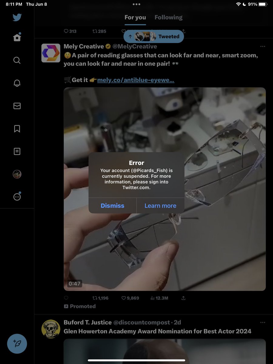 Um, and I’m suspended again?  This be confusing says i.m