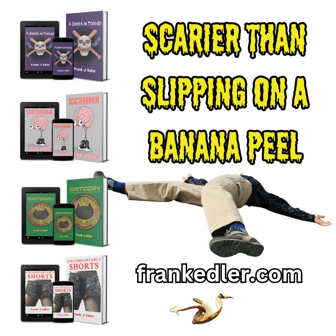 NJMetal's tweet image. It feels good to laugh at inappropriate moments.
Visit frankedler.com to find books filled with inappropriate moments to laugh at.
#inappropriatehumor #horrorcomedy #supernaturalcomedy