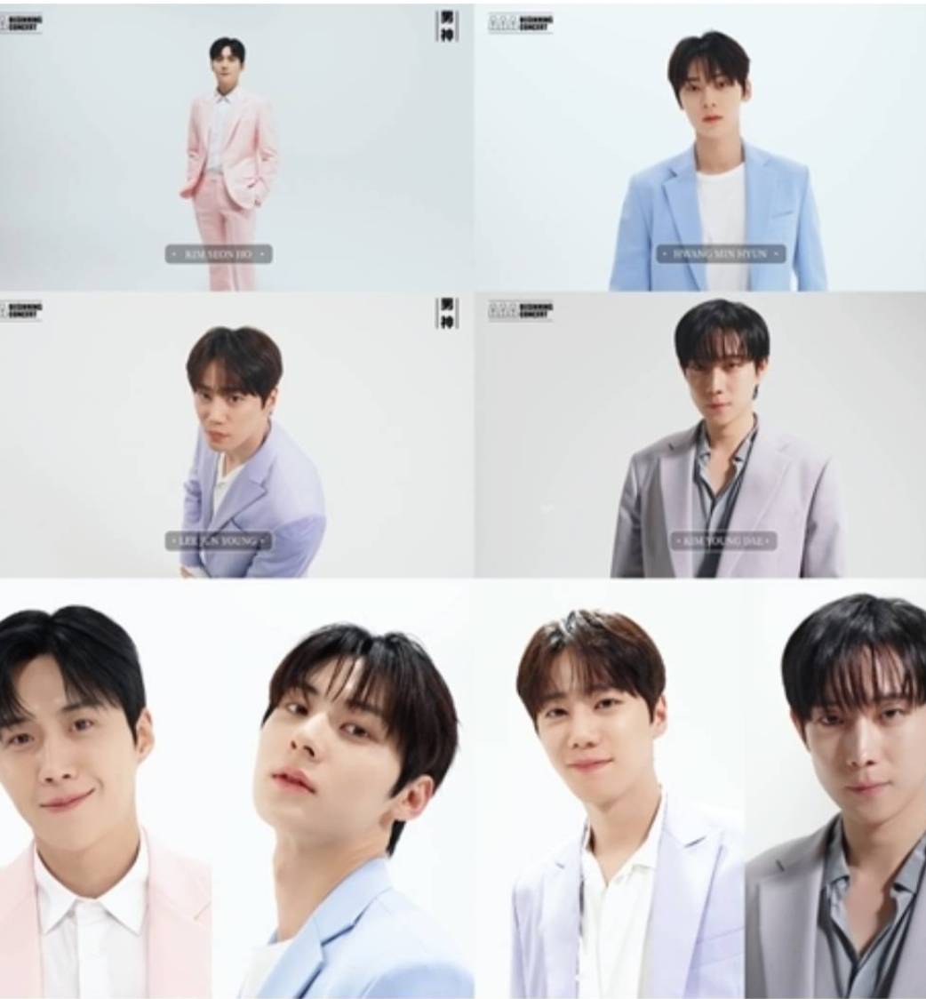 jangdongmi4's tweet image. 4인조 대세배우🍑황🫶민🦊현💕💞
황민현.이준영.김영대.김선호
2023.7.8토
#2023aaa비기닝콘서트
#아시아아티스트어워즈