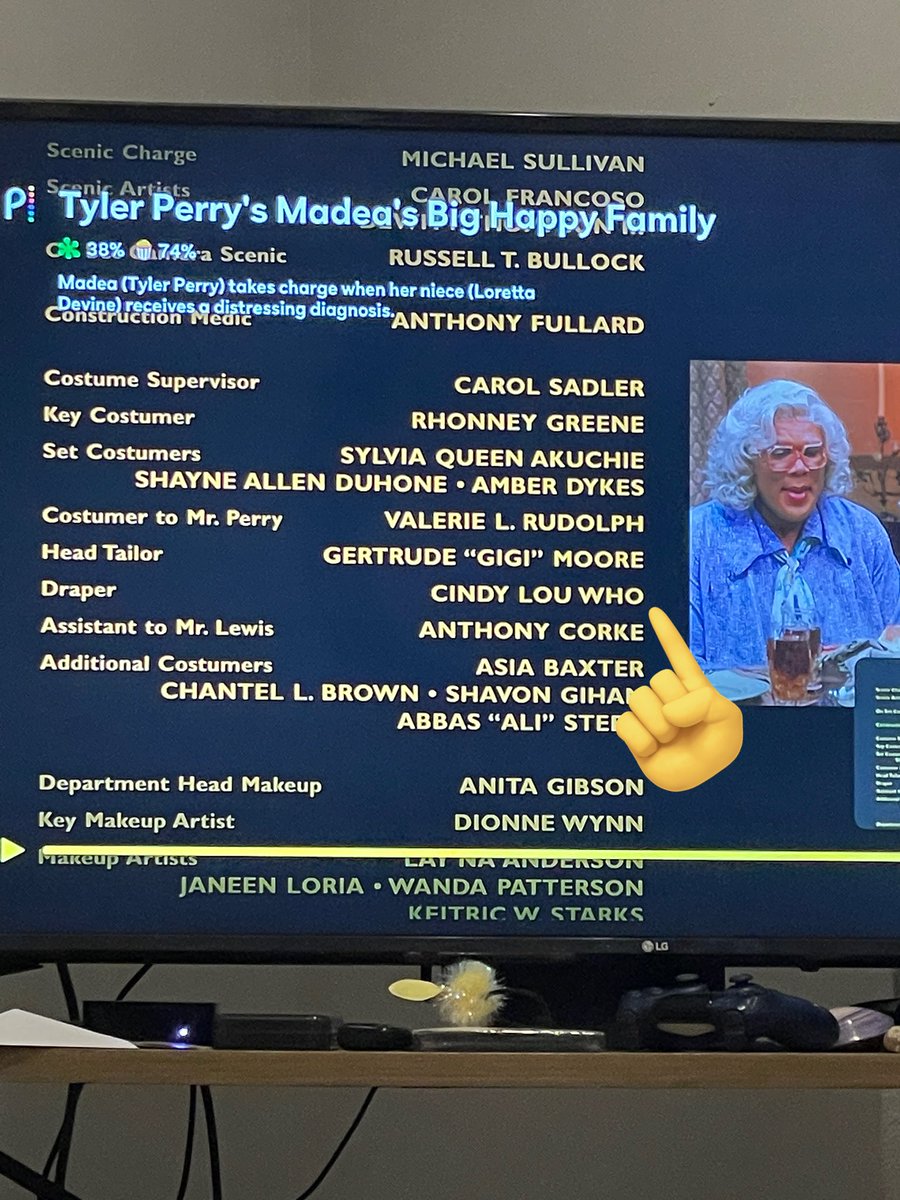 Um <a href="/tylerperry/">Tyler Perry</a> … who in the grinch stole Christmas is this? 😆