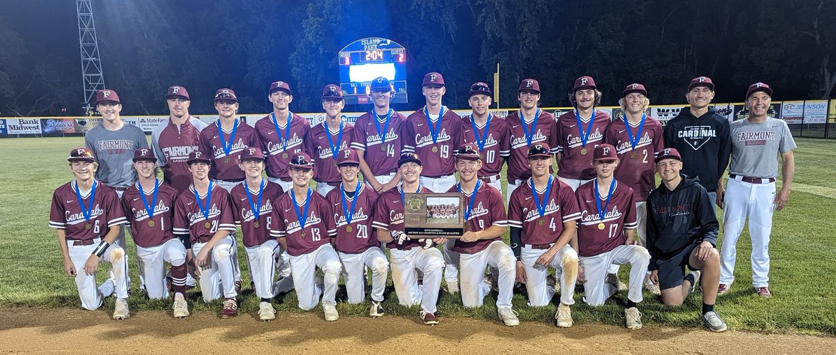 Final - Playoff Baseball -  Luverne 2, Cards 3

SECTION CHAMPION