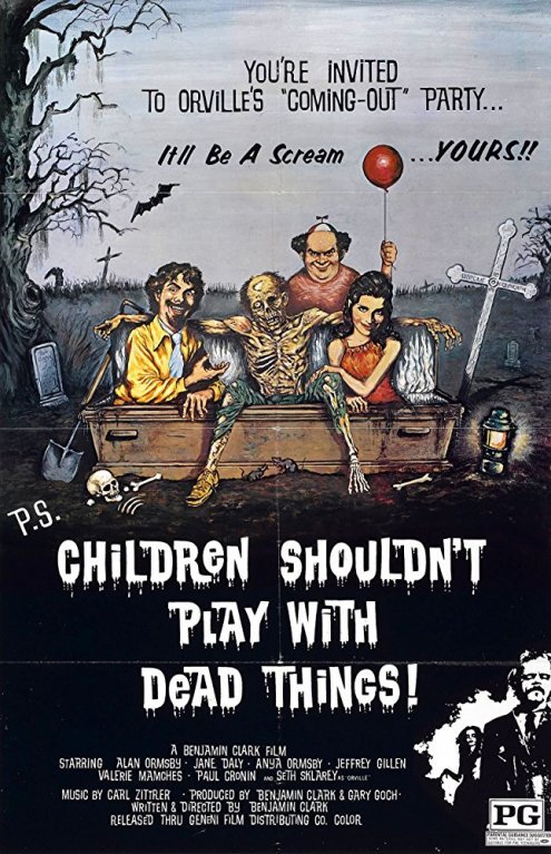 Released June 9, 1972(San Antonio, Texas)
#ChildrenShouldntPlaywithDeadThings
#BobClark 
#horror #comedy