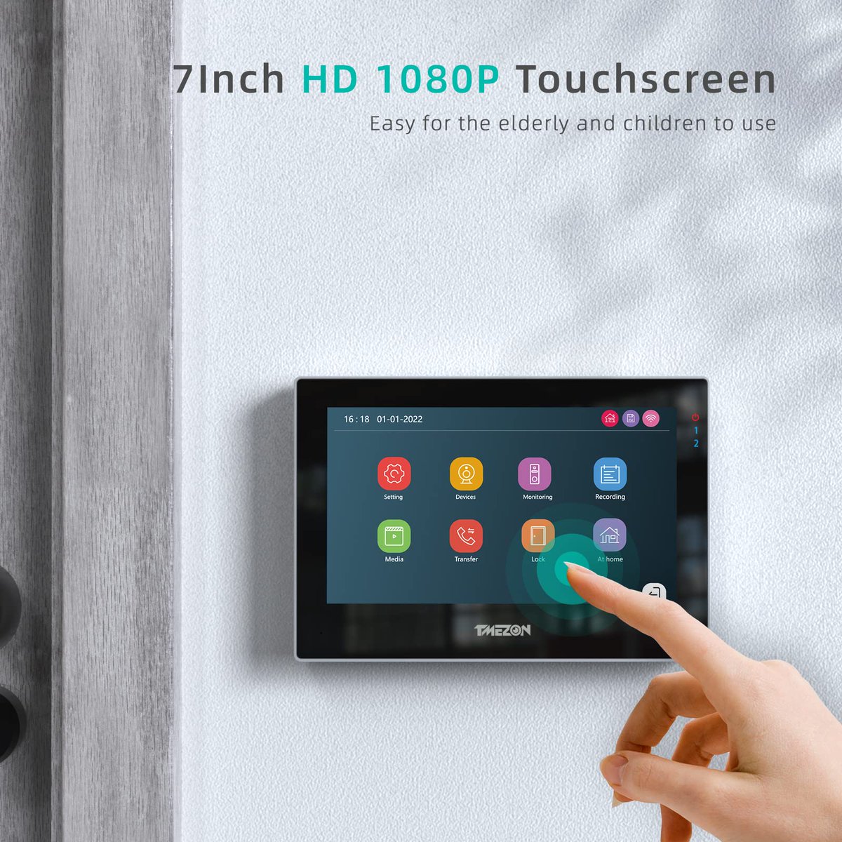 TmezonTech's tweet photo. Tmezon New Released #intercom video doorphone system🔥
More convenient and worry-free to use.😸😸
✅HD 1080P Touch screen
✅RFID Card Unlock
✅APP View and Remote Unlock
✅2-Way Audio and One-key unlock

#tmezon #security #videodoorphone #intercomsystem https://t.co/PiLS6sj8Fd