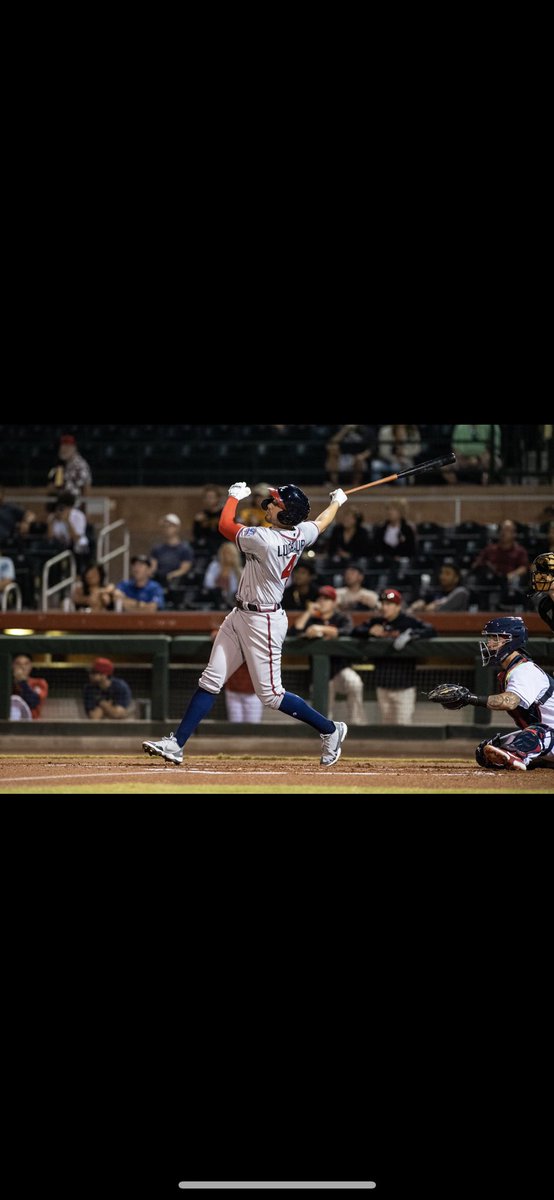 carson1kennamer's tweet photo. Congrats to my first interviewee @DrewLugs for becoming the all time Mississippi Braves HR hitter. Big things on the way for this guy. https://t.co/KaNbTh8BlS