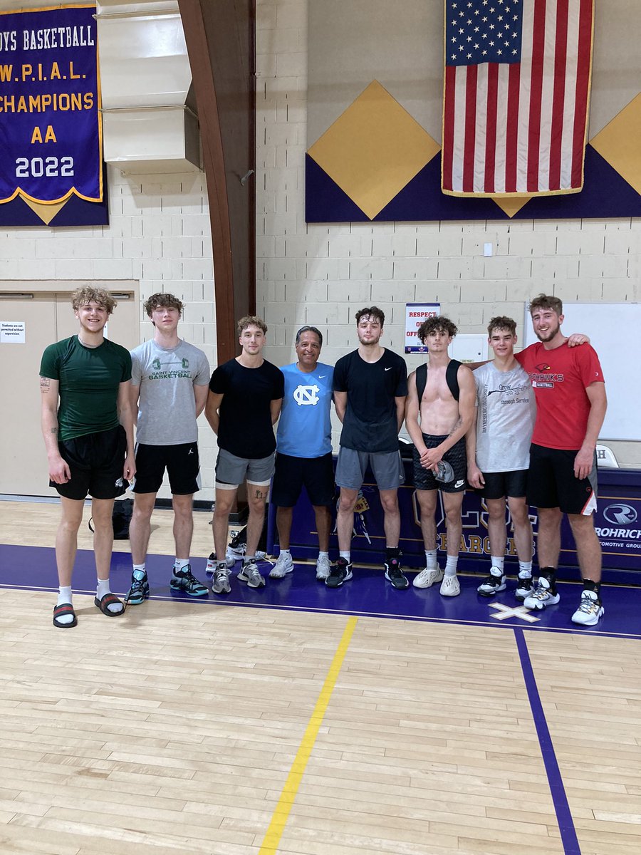 Always great having some of our former players stop by for a visit and a workout.  Wonderful players and even better young men.  Very proud of these guys.  All champions.  #Chargers