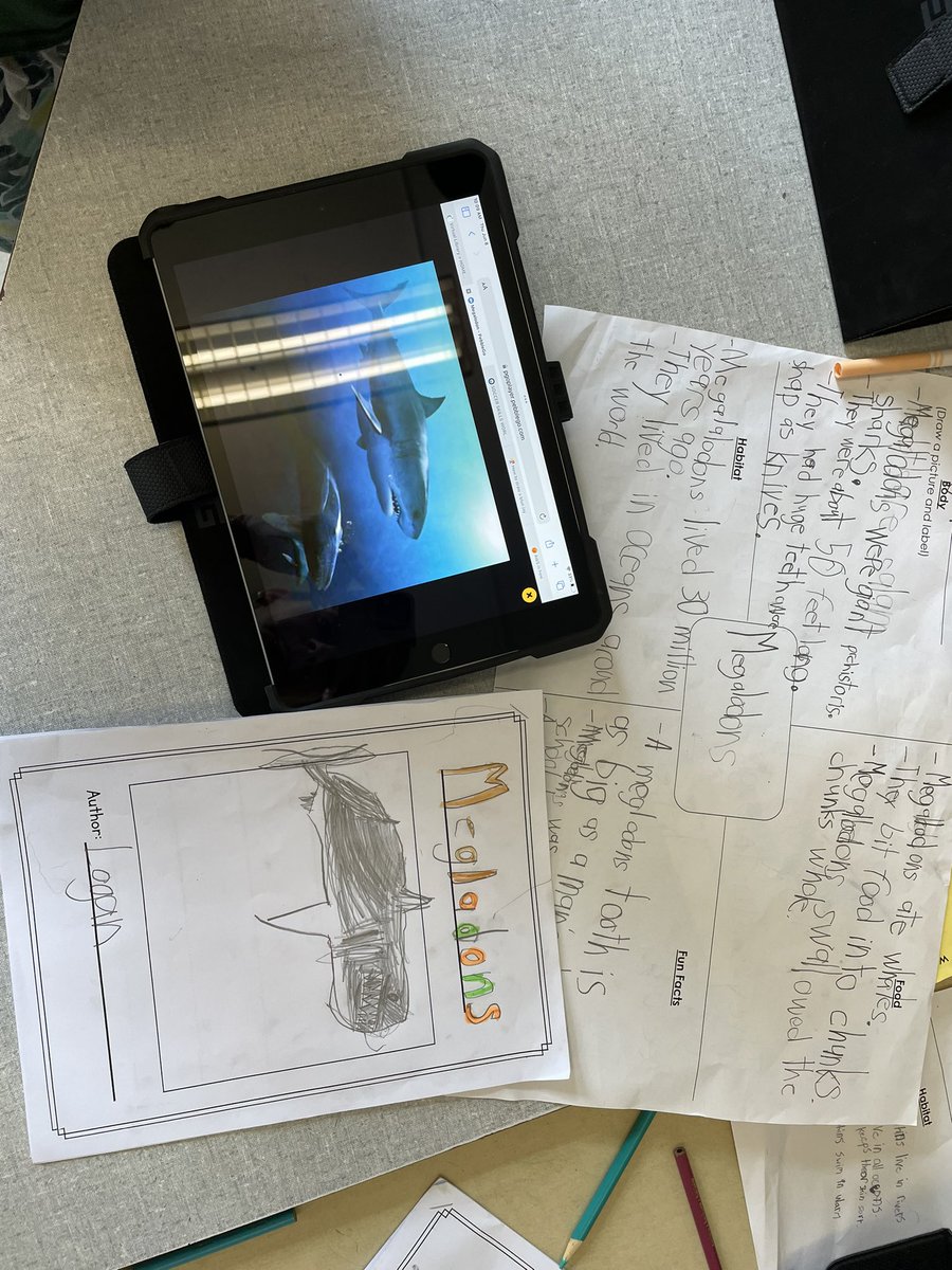 211Calderone's tweet photo. We are working on publishing our animal research report booklets! We enjoyed using @arthubforkids to help create attractive and eye-catching title pages! 🐬 🦍 🦈 🦜 https://t.co/3nB7pwPkuq
