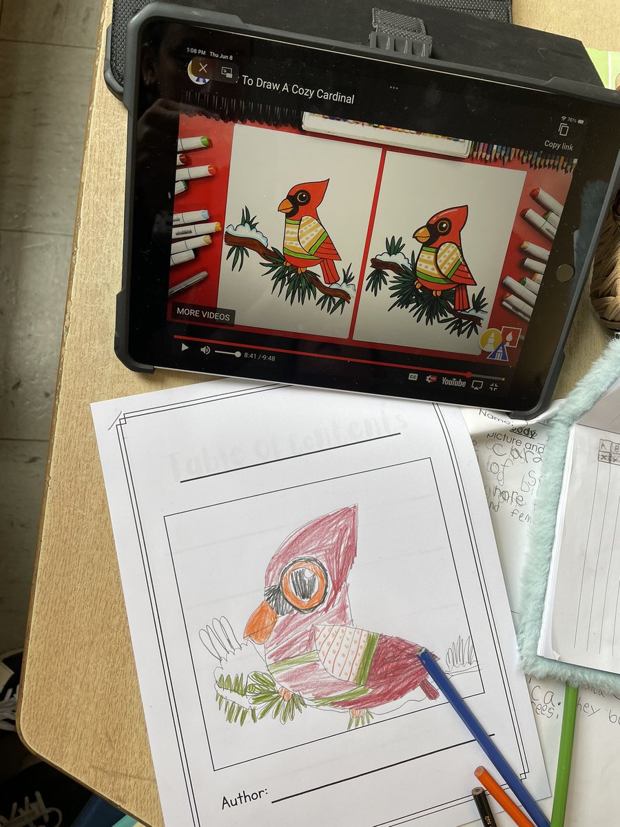 211Calderone's tweet photo. We are working on publishing our animal research report booklets! We enjoyed using @arthubforkids to help create attractive and eye-catching title pages! 🐬 🦍 🦈 🦜 https://t.co/3nB7pwPkuq
