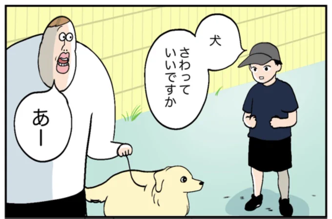 ブログかきました🐶 その道のプロの少年vsベンジャミン🐕 